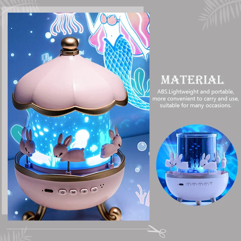 Proyector de Estrellas Hada Mágica ✨ – Luz Nocturna Infantil de Ensueño