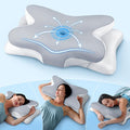Almohada cervical para dormir de espalda, de lado y boca abajo