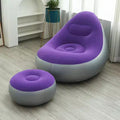 Sillón inflable morado - vista principal